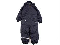 Mikk-line dark navy PU rubber coverall